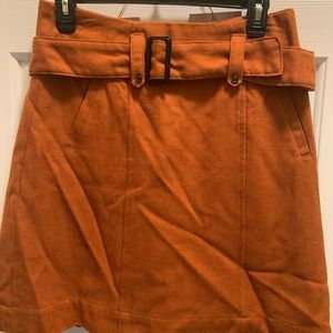 Burnt orange Merona skirt